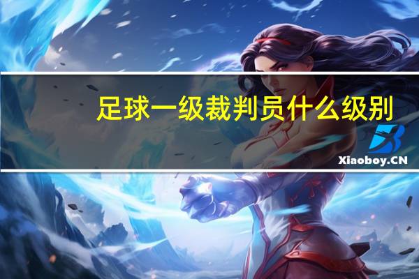 足球一级裁判员什么级别