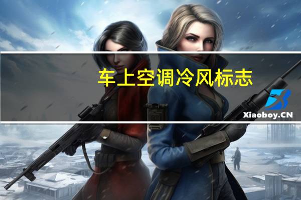 车上空调冷风标志