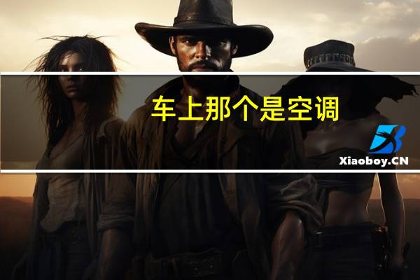 车上那个是空调