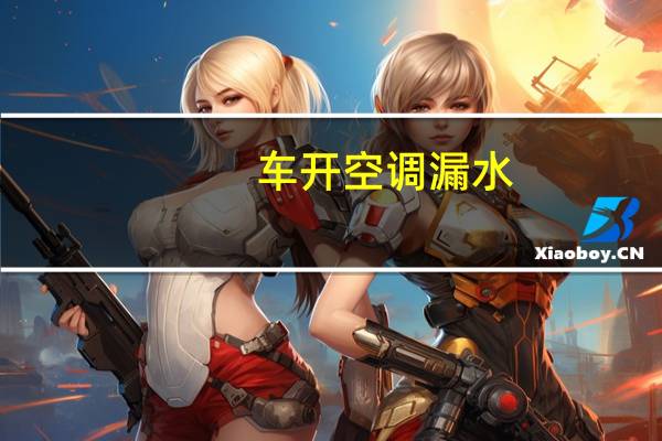 车开空调漏水