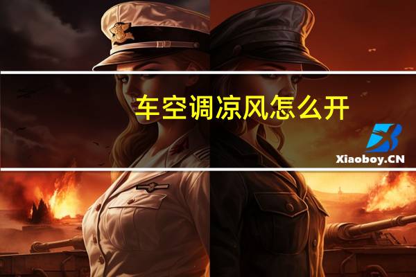 车空调凉风怎么开