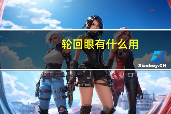 轮回眼有什么用