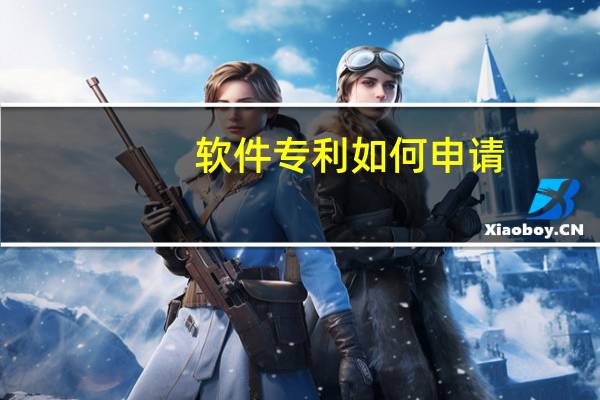 软件专利如何申请