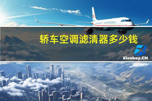 轿车空调滤清器多少钱