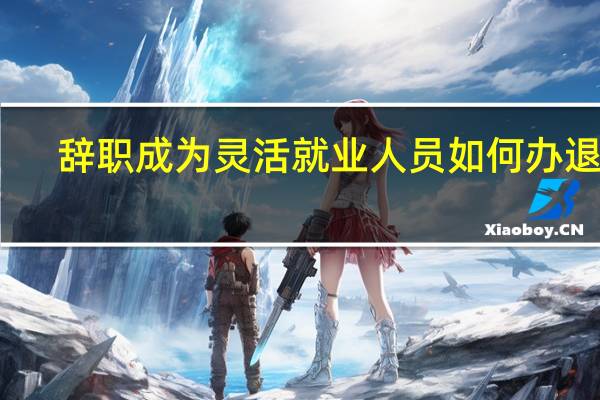 辞职成为灵活就业人员如何办退休