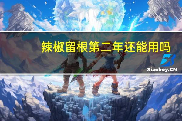 辣椒留根第二年还能用吗