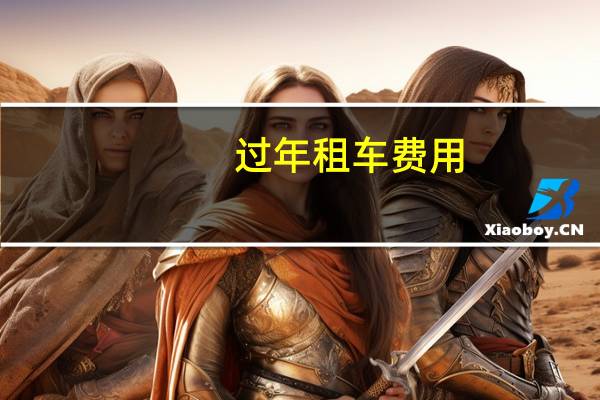 过年租车费用