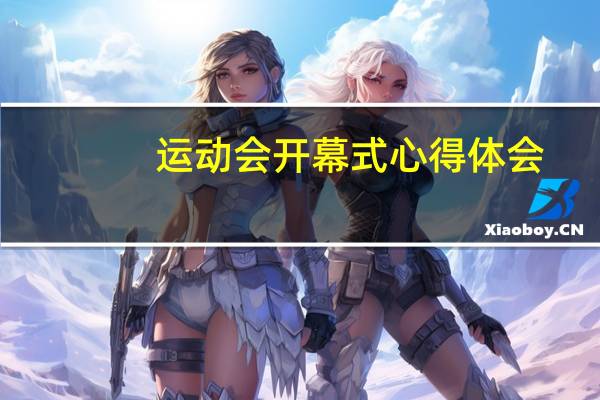 运动会开幕式心得体会