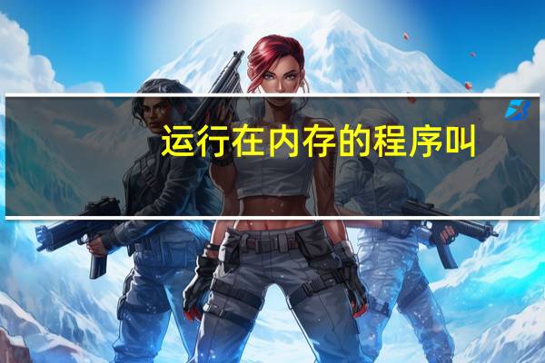 运行在内存的程序叫