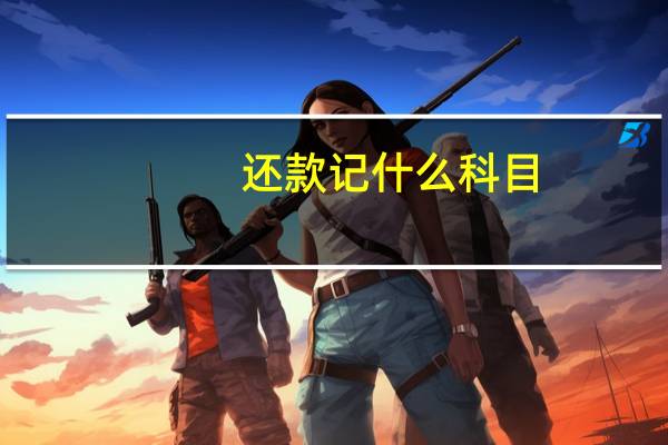 还款记什么科目