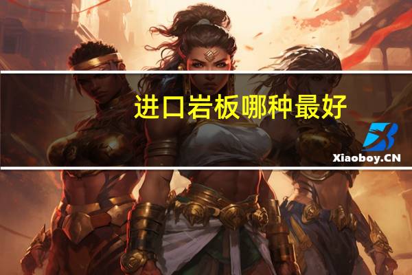 进口岩板哪种最好