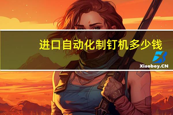 进口自动化制钉机多少钱