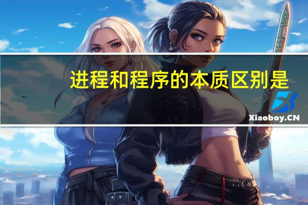 进程和程序的本质区别是