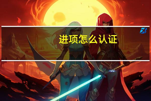 进项怎么认证