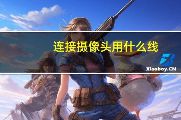 连接摄像头用什么线