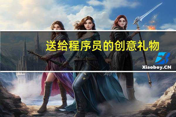 送给程序员的创意礼物