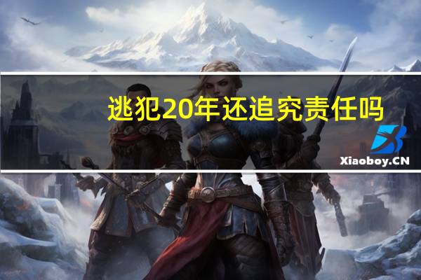 逃犯20年还追究责任吗