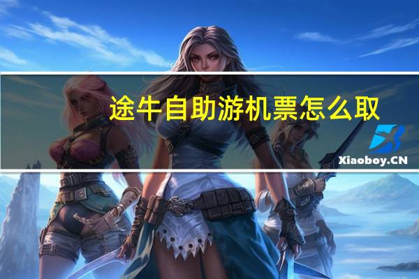 途牛自助游机票怎么取