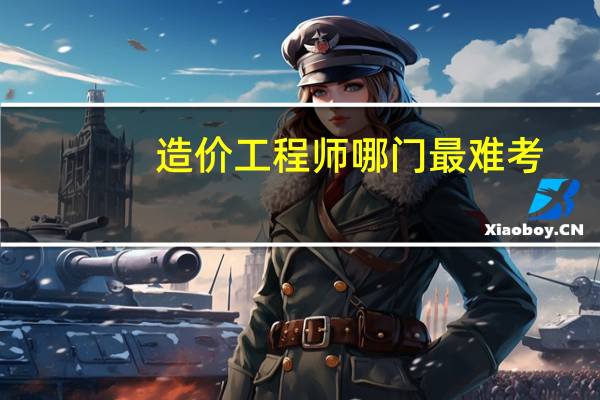 造价工程师哪门最难考