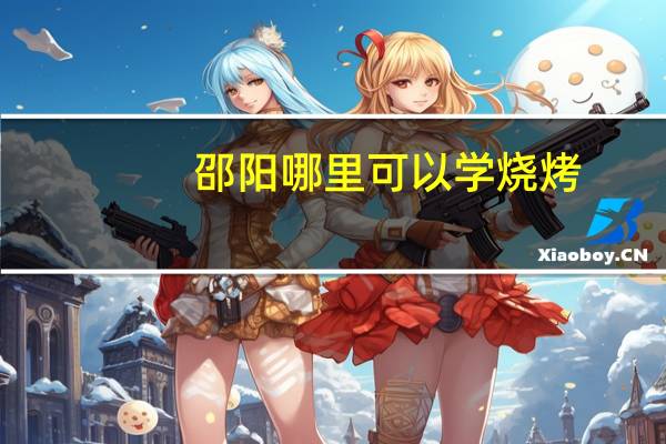 邵阳哪里可以学烧烤