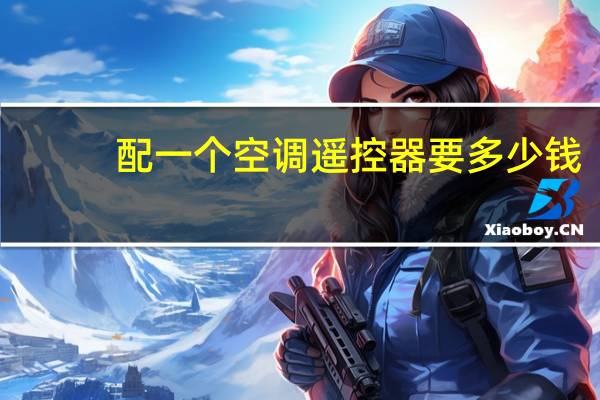 配一个空调遥控器要多少钱