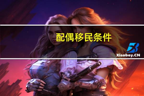 配偶移民条件
