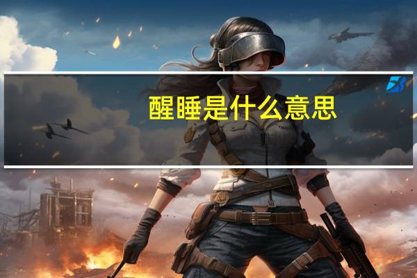 醒睡是什么意思