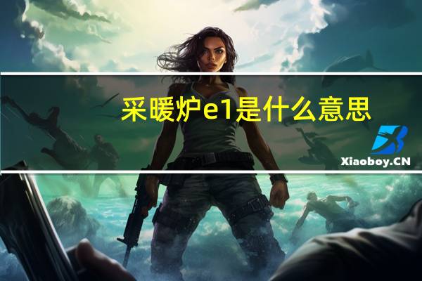 采暖炉e1是什么意思