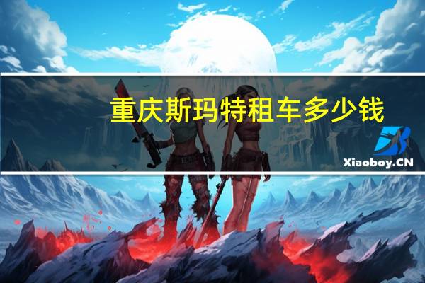 重庆斯玛特租车多少钱