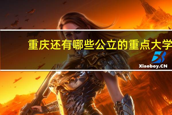 重庆还有哪些公立的重点大学