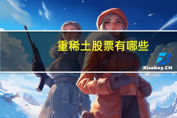 重稀土股票有哪些