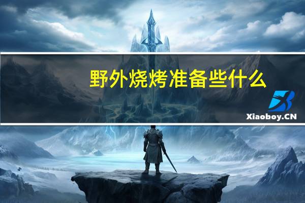 野外烧烤准备些什么