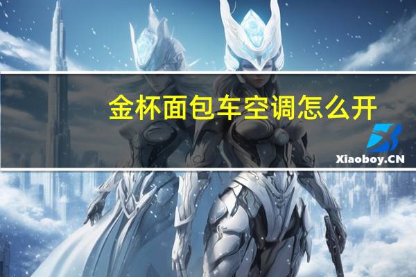金杯面包车空调怎么开