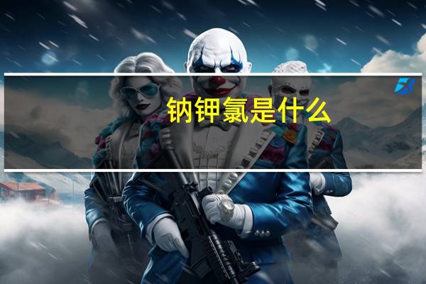 钠钾氯是什么