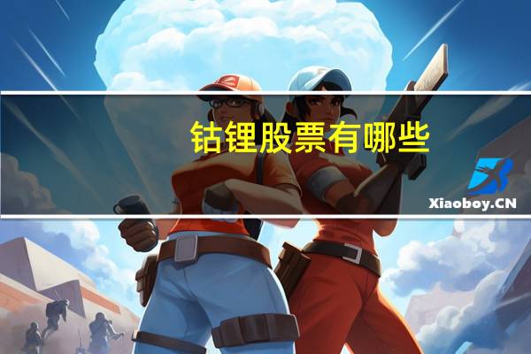 钴锂股票有哪些