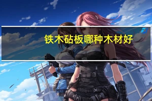 铁木砧板哪种木材好