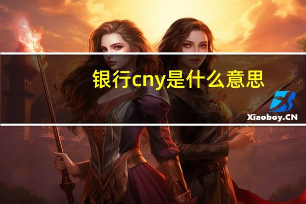 银行cny是什么意思