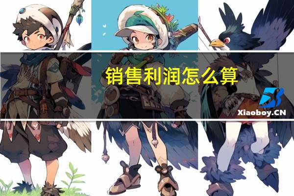 销售利润怎么算