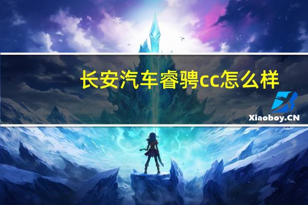 长安汽车睿骋cc怎么样