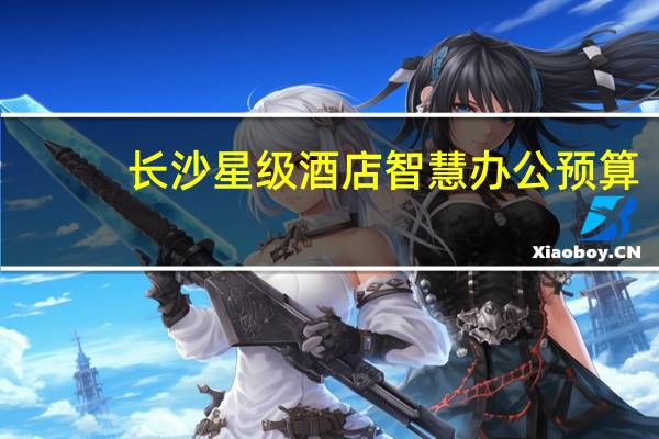 长沙星级酒店智慧办公预算