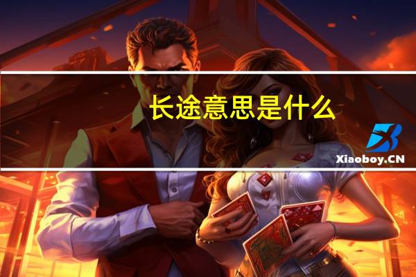 长途意思是什么