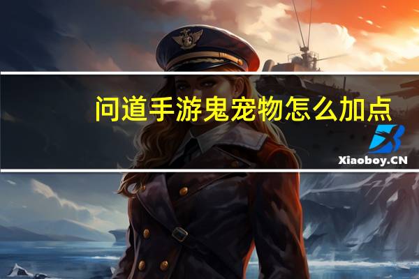 问道手游鬼宠物怎么加点