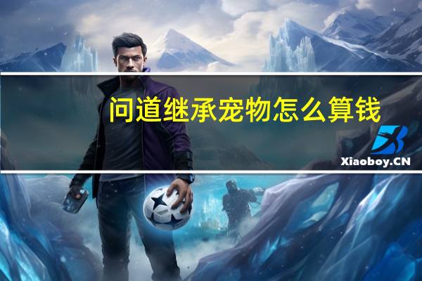 问道继承宠物怎么算钱