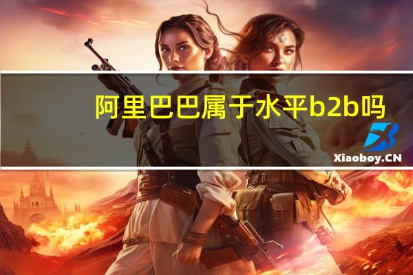 阿里巴巴属于水平b2b吗