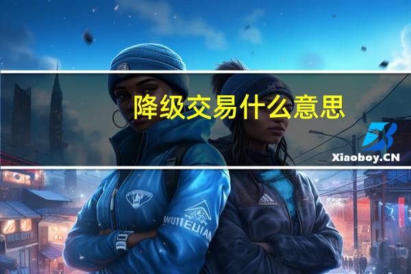 降级交易什么意思