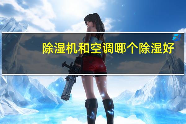 除湿机和空调哪个除湿好