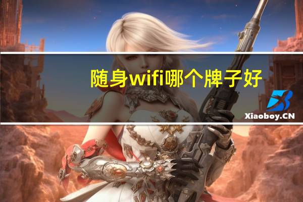 随身wifi哪个牌子好？