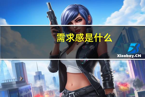 需求感是什么