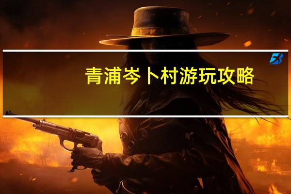 青浦岑卜村游玩攻略
