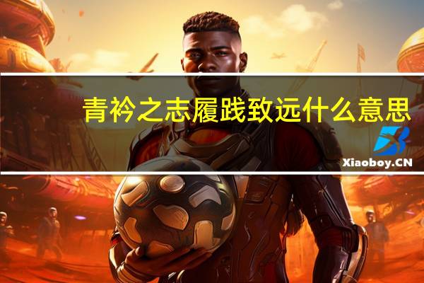 青衿之志履践致远什么意思